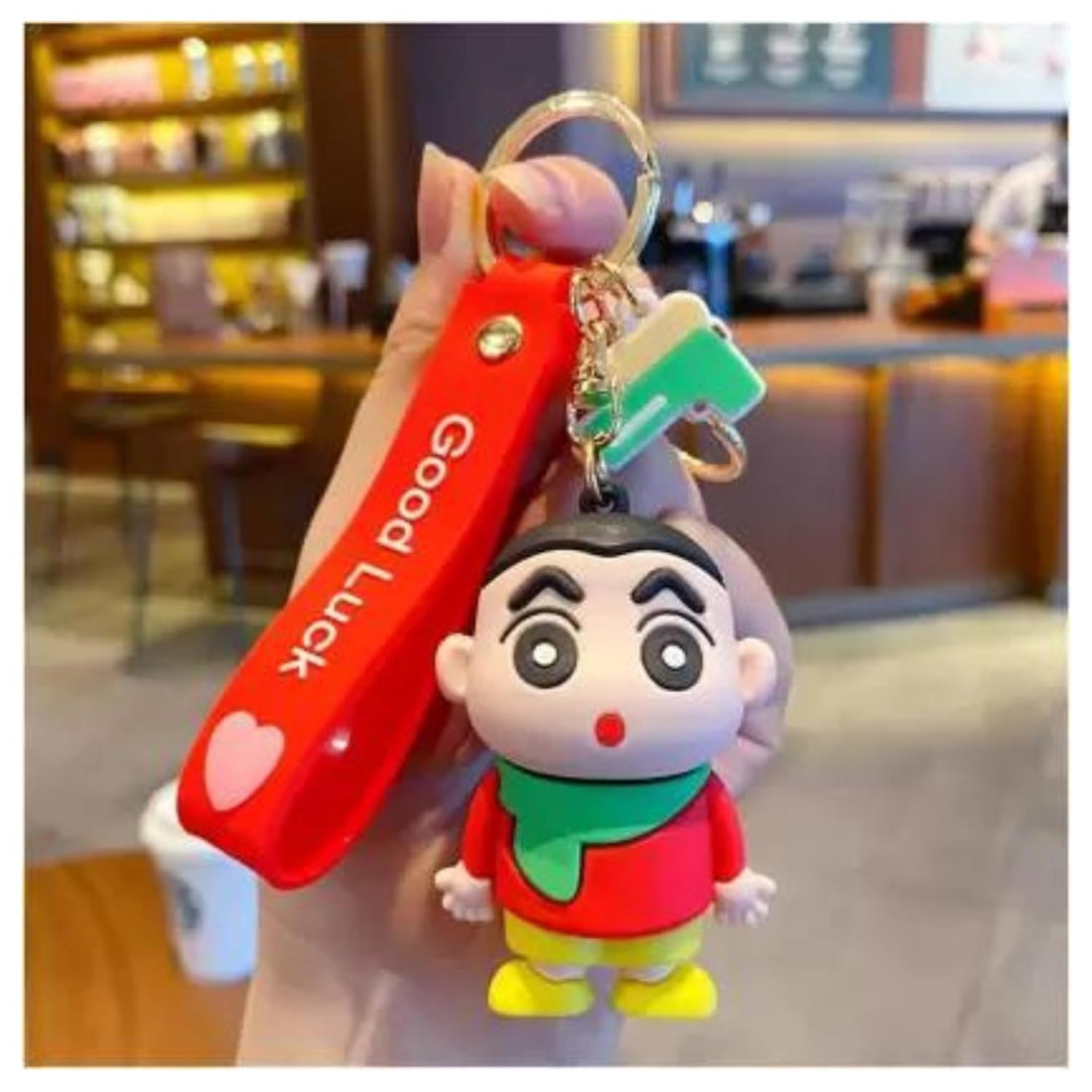 Silicon Shinchan Keychain