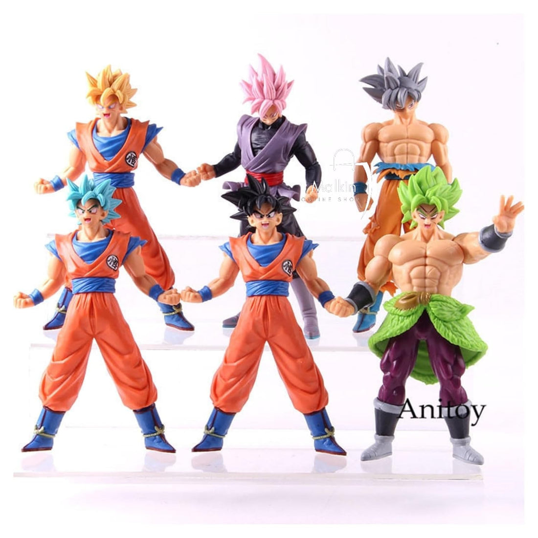 Dragon Ball Z Action Figures- Set of 6 (18 CM)