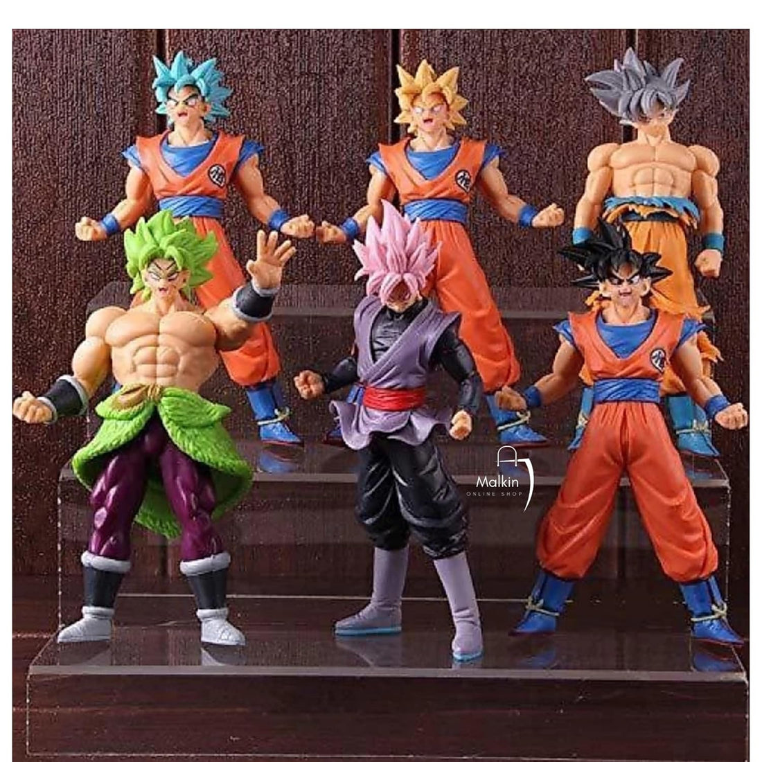 Dragon Ball Z Action Figures- Set of 6 (18 CM)