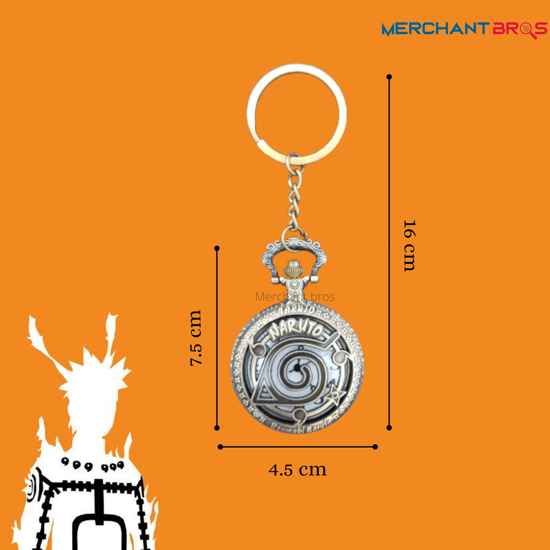 Naruto Watch Keychain
