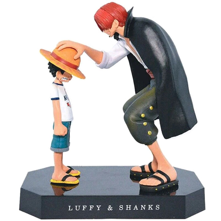 Luffy & Shanks Action Figure Set – One Piece Anime Collectible Duo | Premium Display Toys (18 CM)
