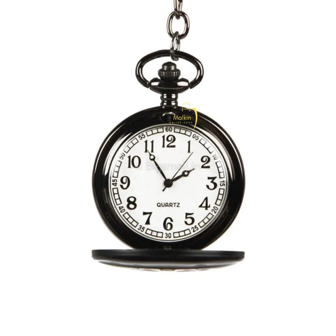 "To My King" Embossed Pocket Watch Keychain
