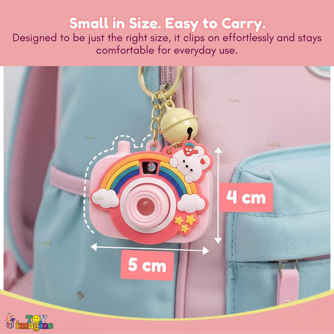 2 Pc Mini Projector Camera Keychain (Random Color)