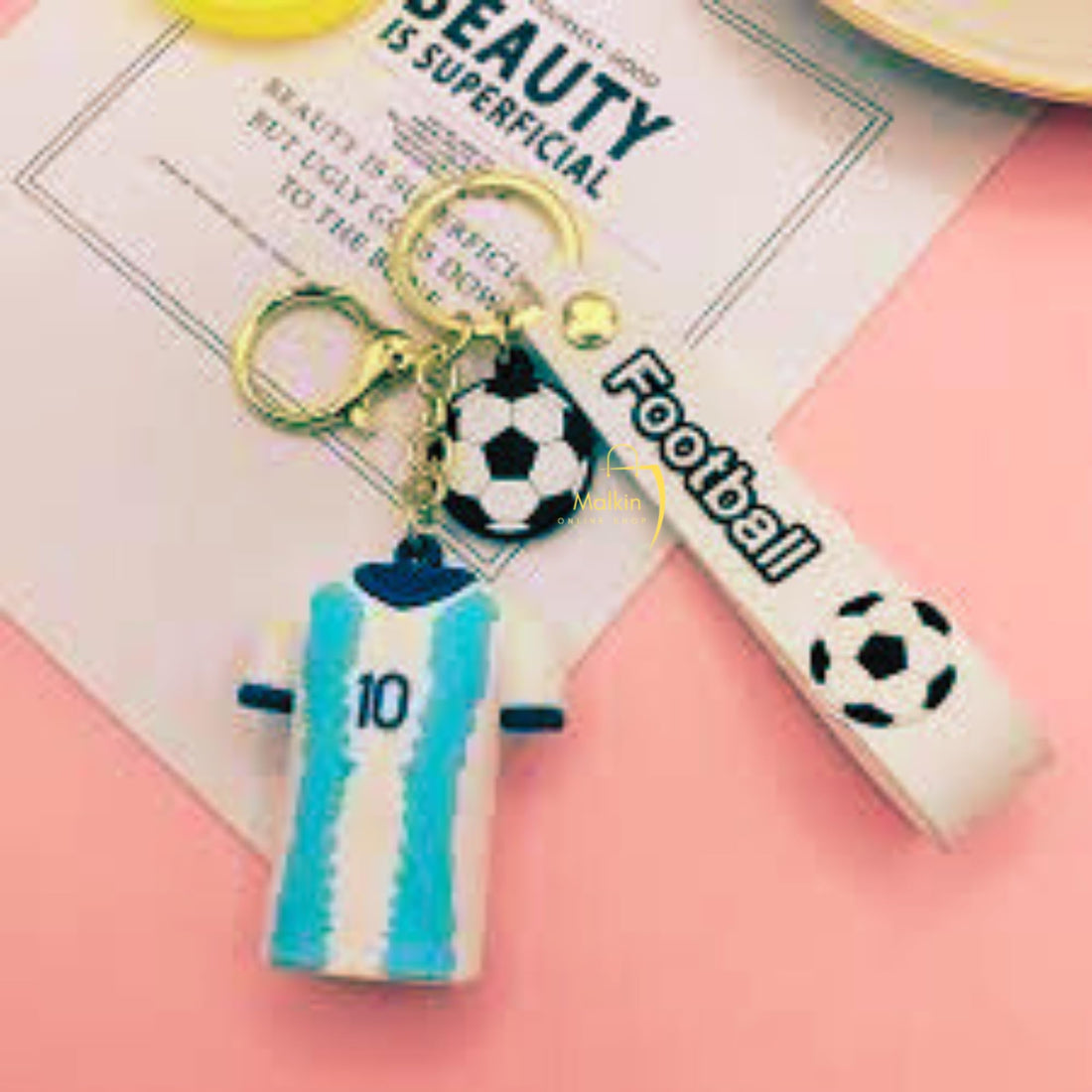 Messi Silicon Keychain