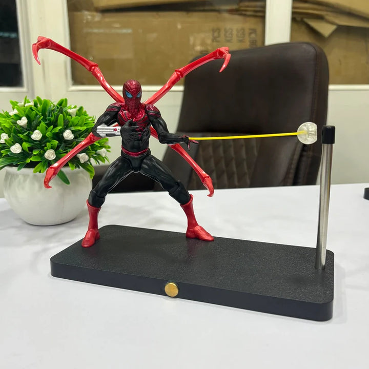 Spider-Man Magnetic Levitation LED Night Lamp | Floating Light Ball Desk Lamp | Superhero Collectible Table Lamp | Home & Office Decor | Gift for Marvel Fans